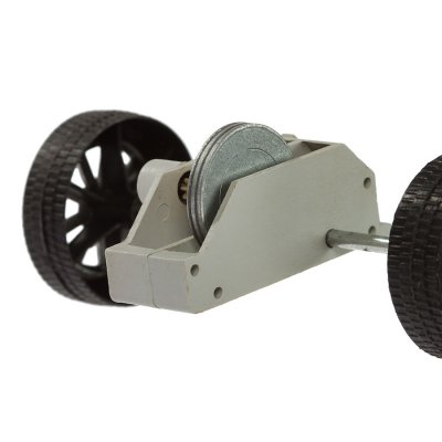Názorným příkladem akumulace a opětovného uvolnění energie pomocí setrvačníku jsou mechanizmy dětských autíček (Zdroj: © fantasy / stock.adobe.com)