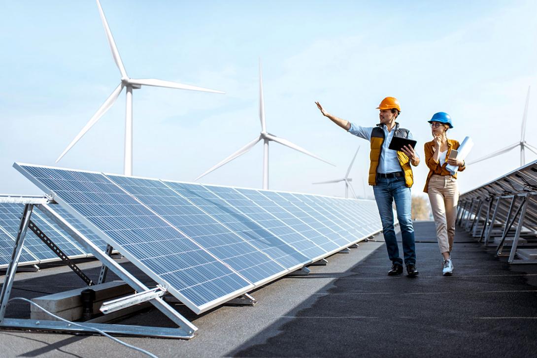 Solární energetika je smysluplným využitím velkých ploch průmyslových areálů (Zdroj: © rh2010 / stock.adobe.com)