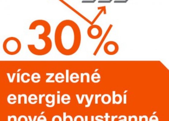 O 30 % více zelené energie vyrobí nové oboustranné solární panely v Dukovanech