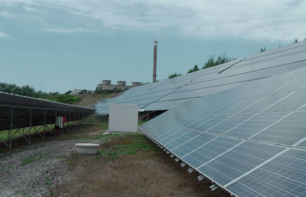 Fotovoltaická elektrárna Buštěhrad (Zdroj: ČEZ, a. s.)