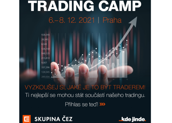 Přihlas se na Trading Camp s profesionály z jednoho z největších obchodních oddělení ve střední Evropě. Šanci přihlásit se máš do 8. 11.