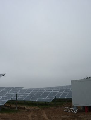 Fotovoltaická elektrárna Vranovská Ves (Zdroj: ČEZ, a. s.)