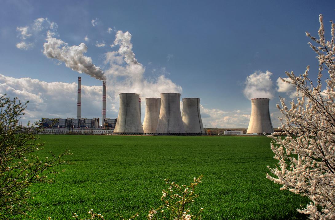 Nejvýznamnější paroplynový zdroj v České republice je umístěn v areálu uhelné elektrárny Počerady (Zdroj: ČEZ, a. s.)