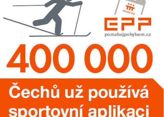 400 000 Čechů už používá sportovní aplikaci EPP – Pomáhej Pohybem 