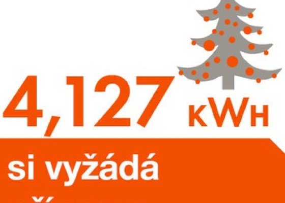4,127 kWh si vyžádá příprava klasického Štědrého dne