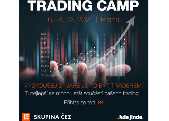 Přihlas se na Trading Camp s profesionály z jednoho z největších obchodních oddělení ve střední Evropě. Šanci přihlásit se máš do 8.11.