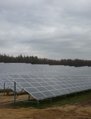 Fotovoltaická elektrárna Vranovská Ves (Zdroj: ČEZ, a. s.)