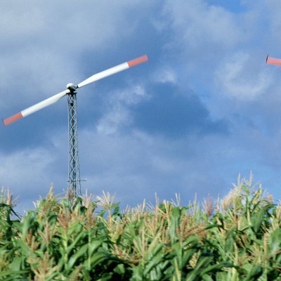 Ojediněle jsou k vidění dvoulopatkové větrné rotory (Zdroj: © spiritofamerica / stock.adobe.com)