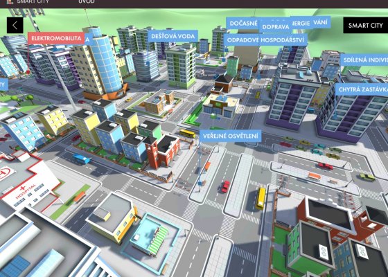 Svět energie láká do víru chytrého města – v aplikaci „Smart City – 3D“