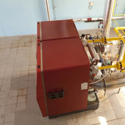 Úsporné zdroje tepla, instalované v rámci rekonstrukce tepelného hospodářství v Nemocnici Jihlava (Zdroj: © Enesa.cz)