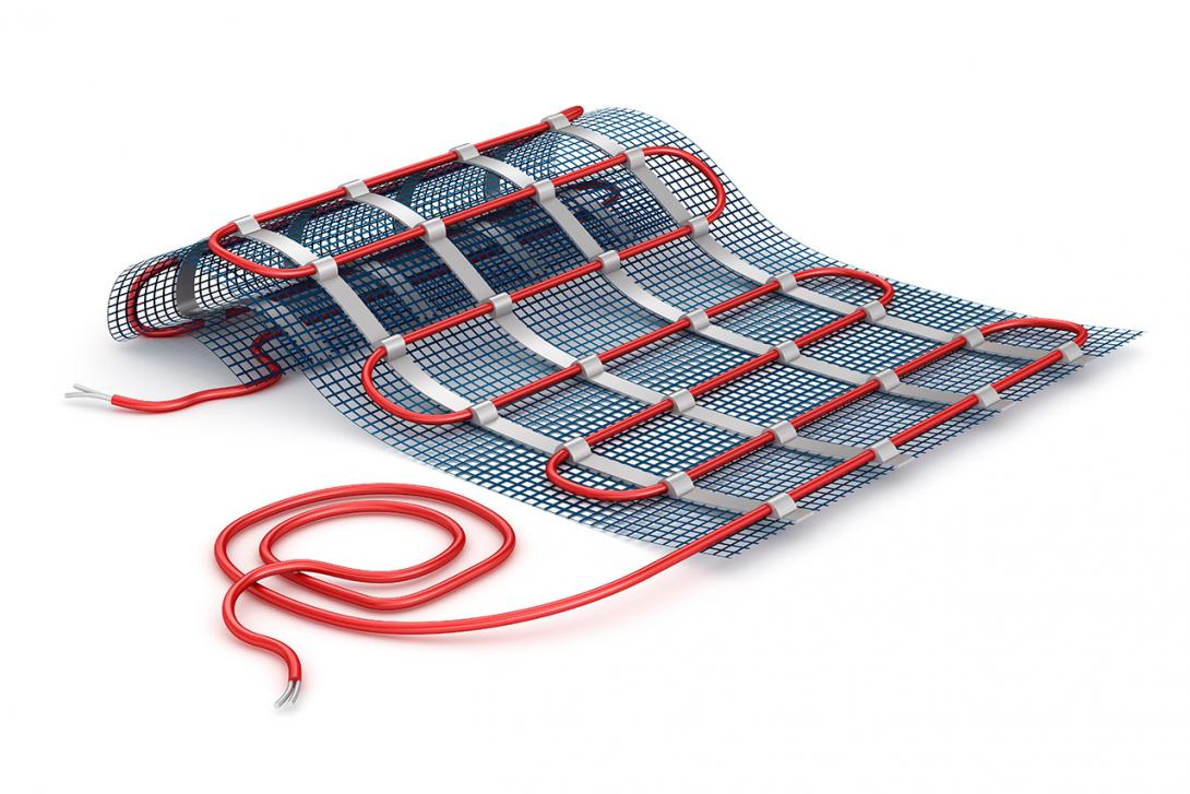Elektrická topná rohož pro podlahové vytápění (Zdroj: © visivasnc / stock.adobe.com)