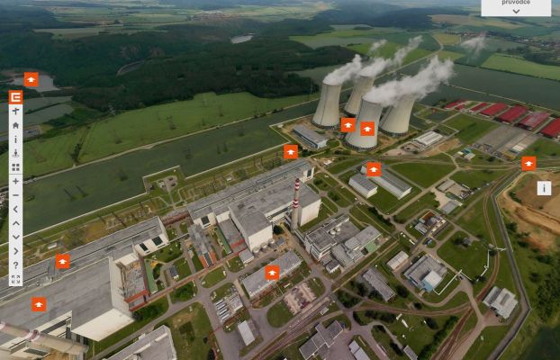 Projdi si Jadernou elektrárnu Dukovany prostřednictvím virtuální prohlídky (Zdroj: ČEZ, a. s.)