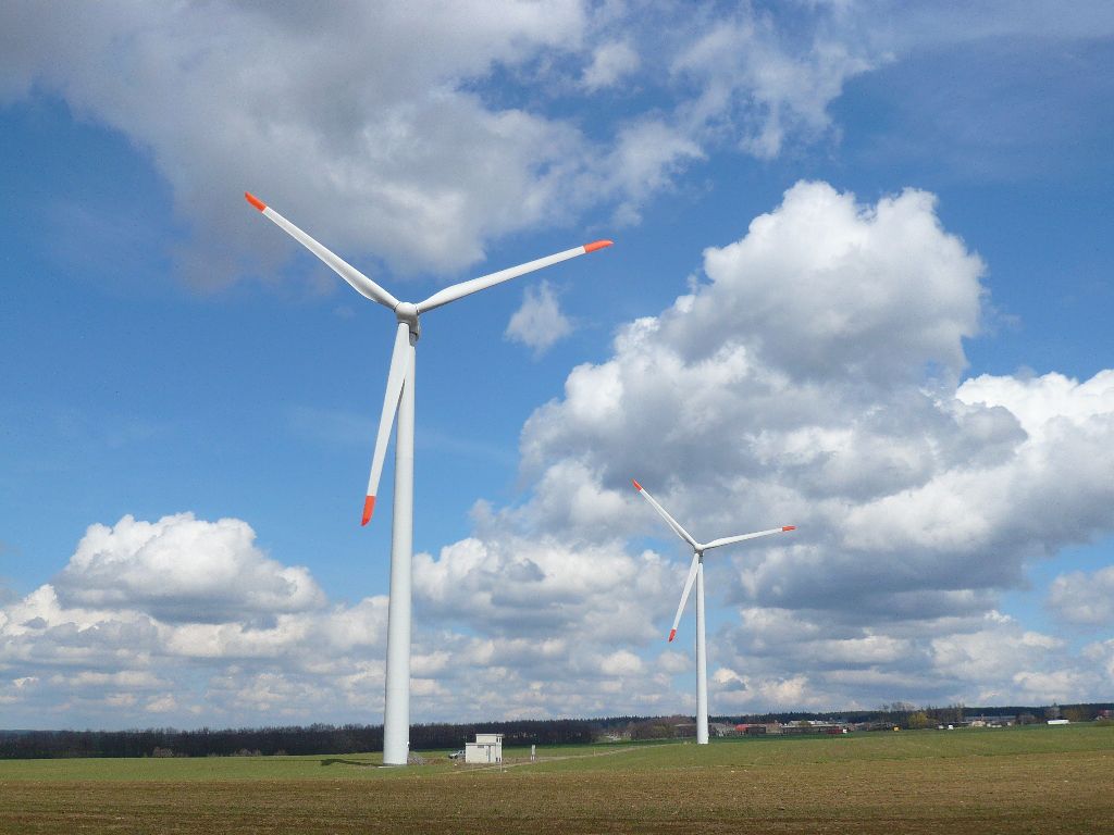 Větrné elektrárny Janov (Zdroj: ČEZ, a. s.)