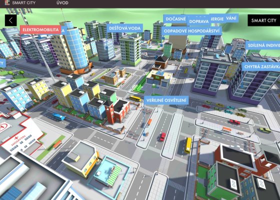 Svět energie láká do víru chytrého města – v aplikaci „Smart City – 3D“